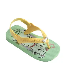 Havaianas Baby Disney Classics II Flip Flops - Green Garden