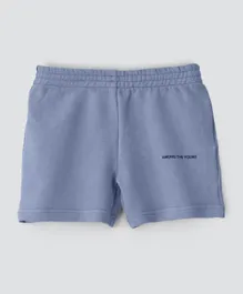 Among The Young Logo Shorts - Blue