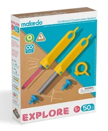 Makedo Explore Kit - 50 Pieces