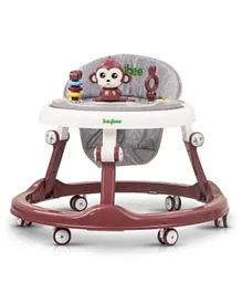 BAYBEE Drono Baby Round Walker - Brown