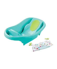 Summer Infant Comfy Clean Deluxe Newborn to Toddler Tub for Boy - Blue