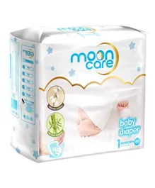 Moon Care Baby Diaper Size 1 - 80 Pieces