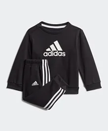 adidas Badge of Sport French Terry Jogger Set - Black