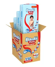 سانيتا بامبي - كلوت حفاضات للاستعمال مرة واحدة - جامبو باك مقاس كبير 4 - 50 قطعة