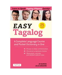 Easy Tagalog: A Complete Language Course and Pocket Dictionary in One - English