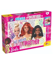 Lisciani Barbie Glitter Selfie Puzzle - 60 Pieces