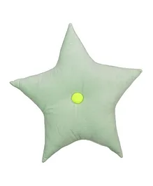 Meri Meri Velvet Star Cushion - Mint