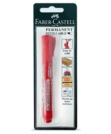 Faber-Castell Permanent Marker P50 - Red