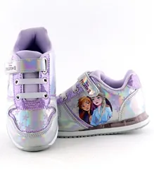 Disney Frozen II Slip On Sneakers with Light Up - Purple