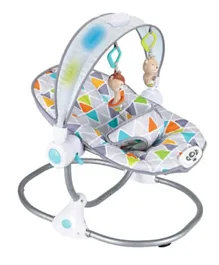 Konig Kids Baby Bouncer with Lightup Toys Bar - Multicolor