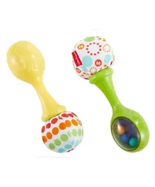 Fisher Price  Core Rattle 'N Rock Pack Of 2 Maracas - Multicolour