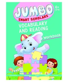 Jumbo Smart Scholars: Vocabulary and Reading Workbook Activity Book - 96 Pages