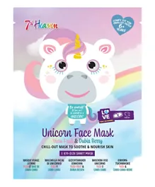 7th Heaven Unicorn Face Sheet Mask - 1 Sheet