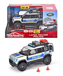 Majorette Land Rover Police Vehicle Toy - 3 Pieces