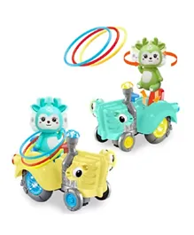 BAYBEE Happy Little Deer Musical Crawling Toy