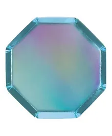 Meri Meri Holographic Blue Side Plates