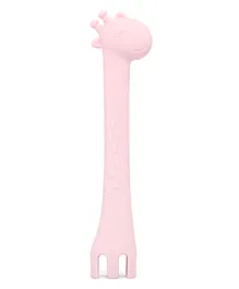 Star Babies Unbreakable Spoon and Fork Baby Feeding Training - Pink