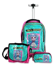MGA LOL We are Queens Trolley Backpack Set - 20 Inches
