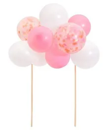 Meri Meri Pink Balloon Cake Topper Kit - 11 Pieces