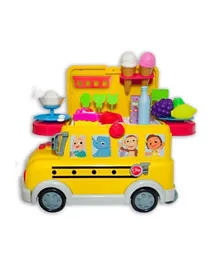 Cocomelon Ride On Bus Role Play Set