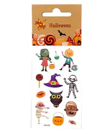 Party Magic Halloween Tattoo Sticker - Pack Of 4