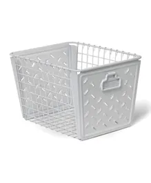 Spectrum Macklin Medium Storage Basket - White