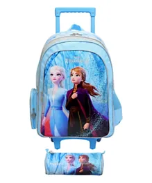 Disney Frozen Trolley Bag with Pencil Case - 16 Inches