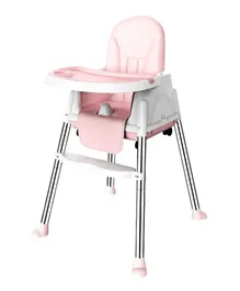 Lovely Baby 3 in 1 High Chair - Pink