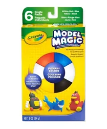 Crayola Model Magic 0.5 oz Primary Colors 6 Count