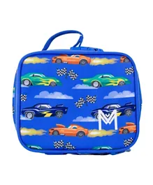 MontiiCo Speed Racer Mini Insulated Lunch Bag - Blue