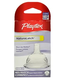 Playtex Natural Latch Fast Flow Nipple - Pack of 2