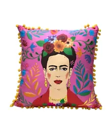 Talking Tables Frida Kahlo Cushion - Pink