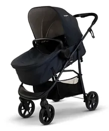 بايبي - عربة للأطفال حديثي الولادة قابلة للتحويل - أسود