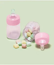 Party Centre Pink Fillable Baby Bottles - Pack of 6