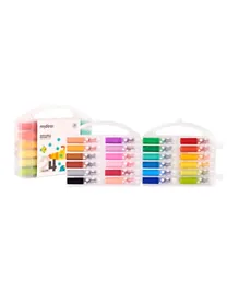 Mideer Washable Round Tip Markers - 24 Colors