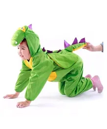 Brain Giggles Dinosaur Plush Costume- Green