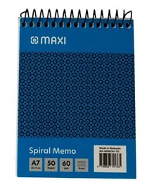 Maxi A7 Spiral Memo Pad