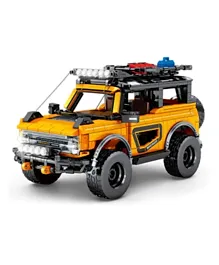 Sembo 8502 Sand Rover Pull Back Car Building Blocks Construction Set - 931 Pieces