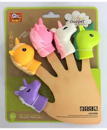 Toon Toyz Finger Puppets Fairy Horse Multicolor - Pack of 5