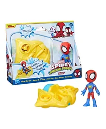 Spider Man Marvel Spidey and His Amazing Friends Spidey Water Web Raft Water Toy with Spidey Action Figure