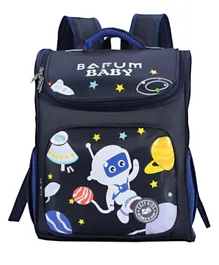 حقيبة مدرسية إيزي كيدز بتصميم رائد الفضاء - أزرق 15 إنش