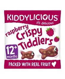 Kiddylicious Raspberry Crispie Tiddlers - 12g