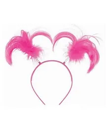 Party Centre Ponytail Headbopper - Pink