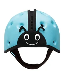 SafeheadBABY Soft Protective Headgear Ladybird - Blue