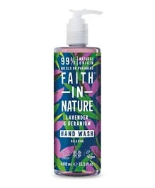 Faith in Nature Handwash Lavender & Geranium - 400mL