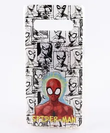 Marvel Spider Man Samsang Galaxy S10 Phone Case - White Red