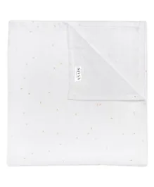 Les Reves d'Anais by Trixie Muslin Cloths Pack of 2 -  Gold Blossom