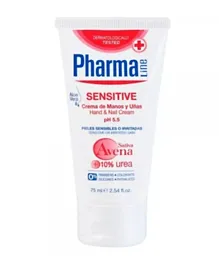 PharmaLine Sensitive Hand & Nail Cream - 75mL