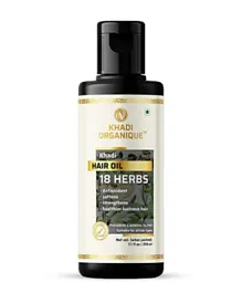 Khadi Organique 18 Herbs Hair Oil - 210ml