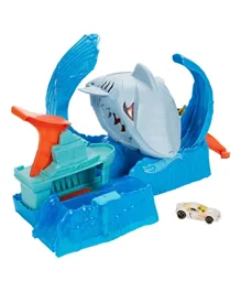 Hot Wheels City Robo Shark Frenzy - Blue